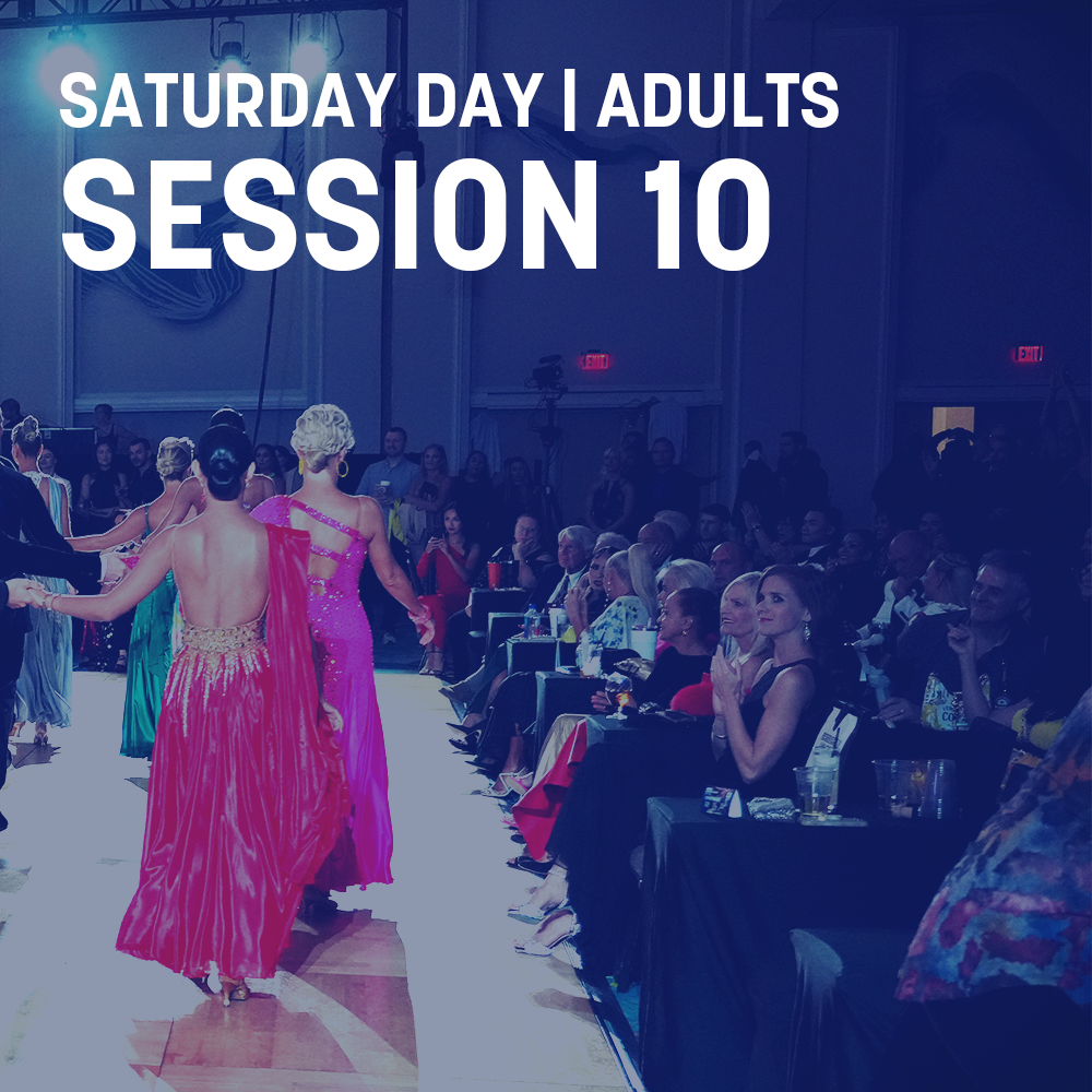 Session 10 (ADULTS) - Saturday Day - September 12th, 2026